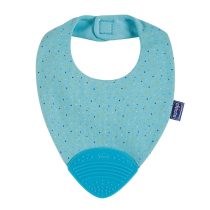 Bavaglino Gummy Bib azzurro