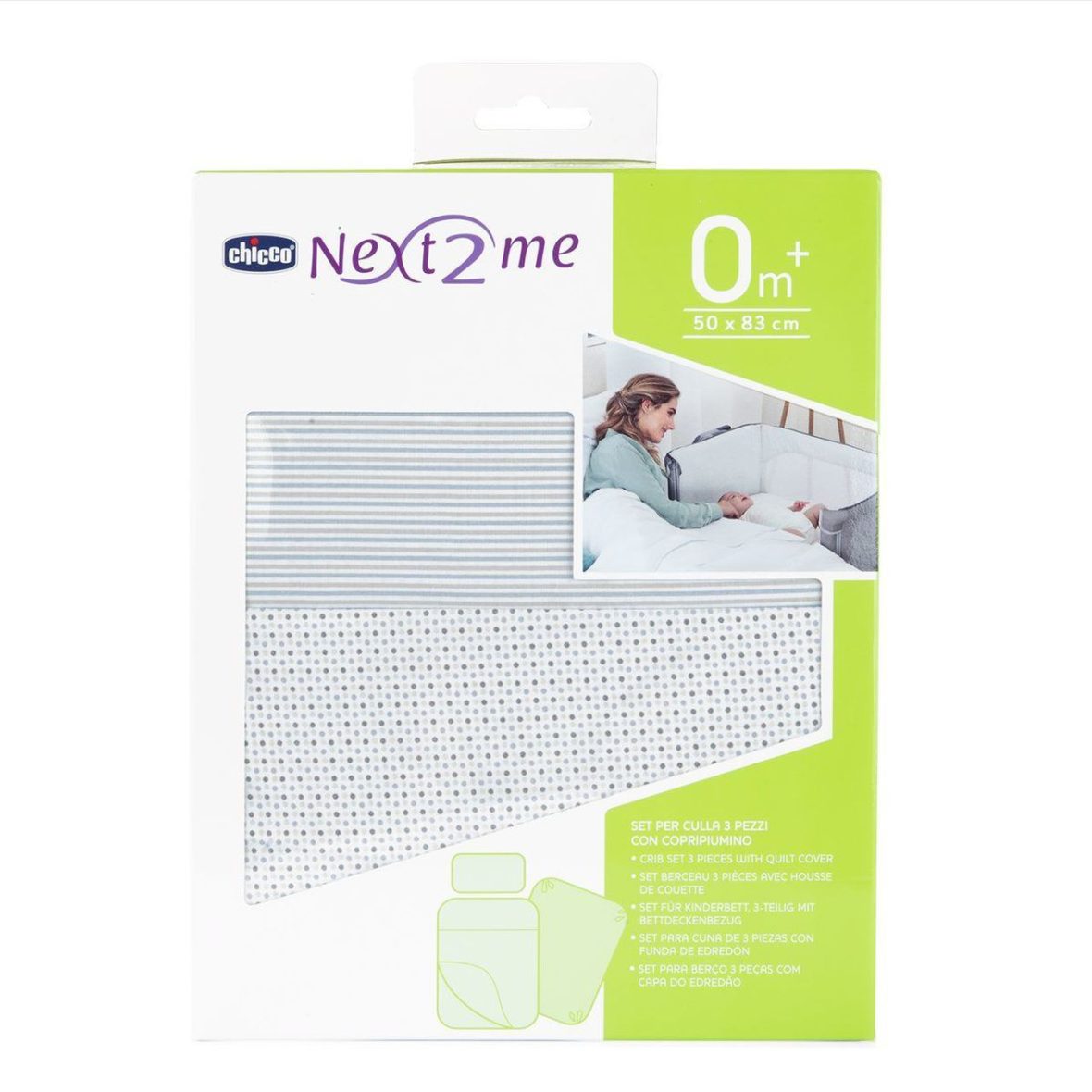 Next2Me culla copripiumino – set 3pz3