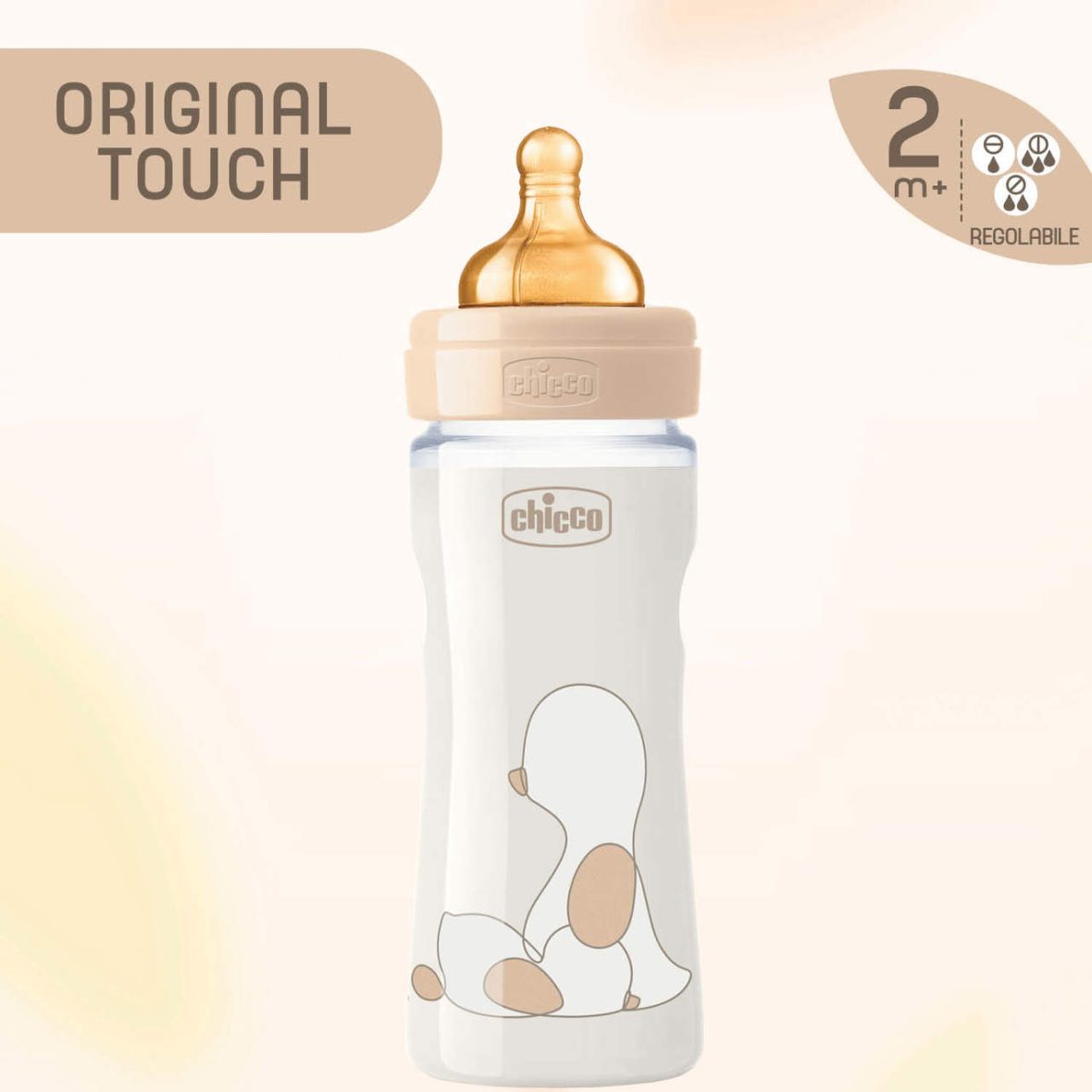 Original Touch 250ml Flusso regolabile- bottiglia di plastica1