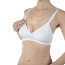 Reggiseno Allattamento in cotone bianco Chicco