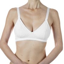 Reggiseno Allattamento in cotone bianco Chicco1