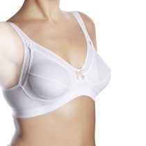 Reggiseno allattamento in microfibra bianco