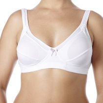 Reggiseno allattamento in microfibra bianco1