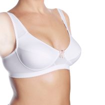 Reggiseno gravidanza in microfibra bianco