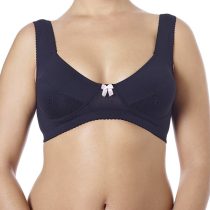 Reggiseno gravidanza in microfibra nero1