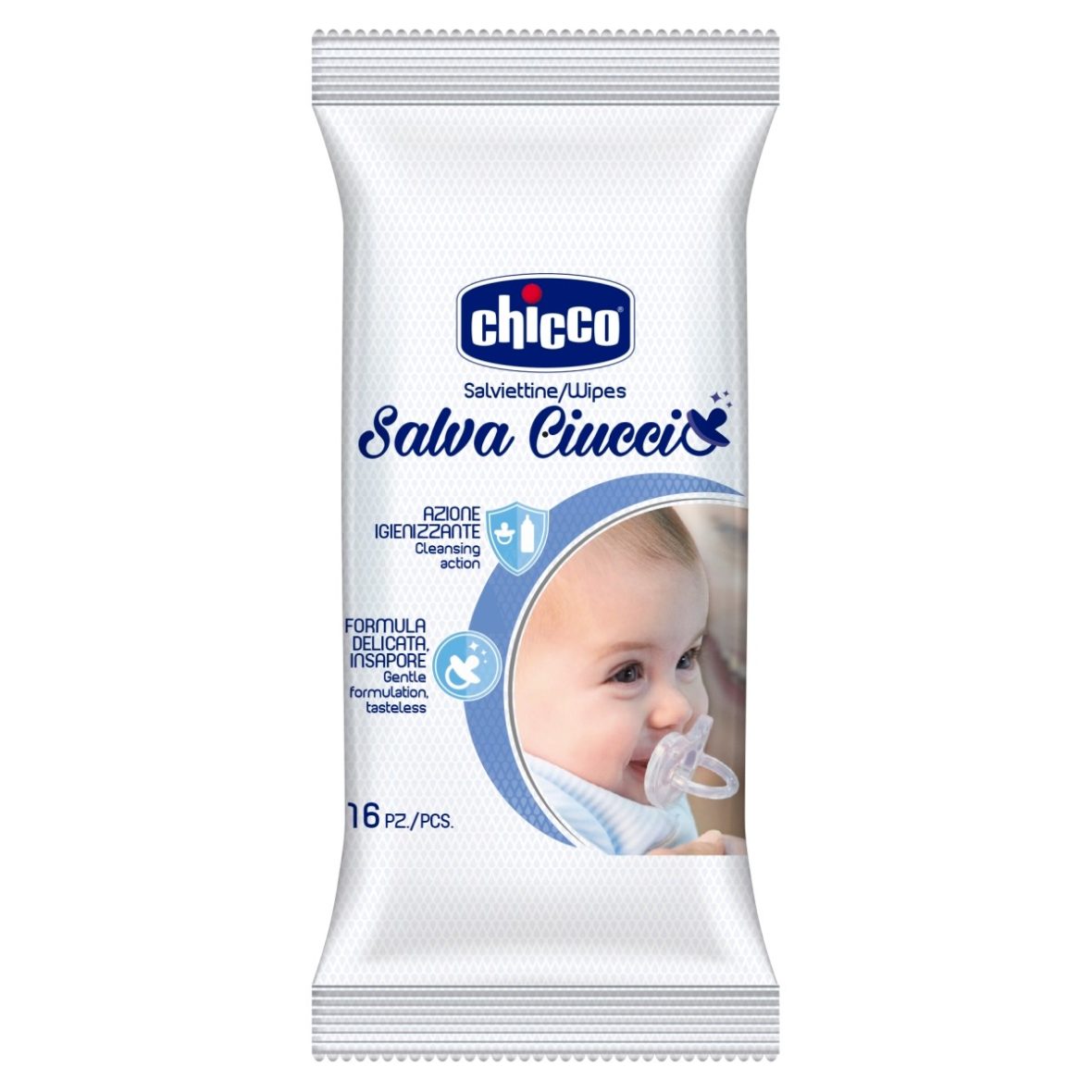 CHICCO Salviettine Salva Ciuccio 16pz