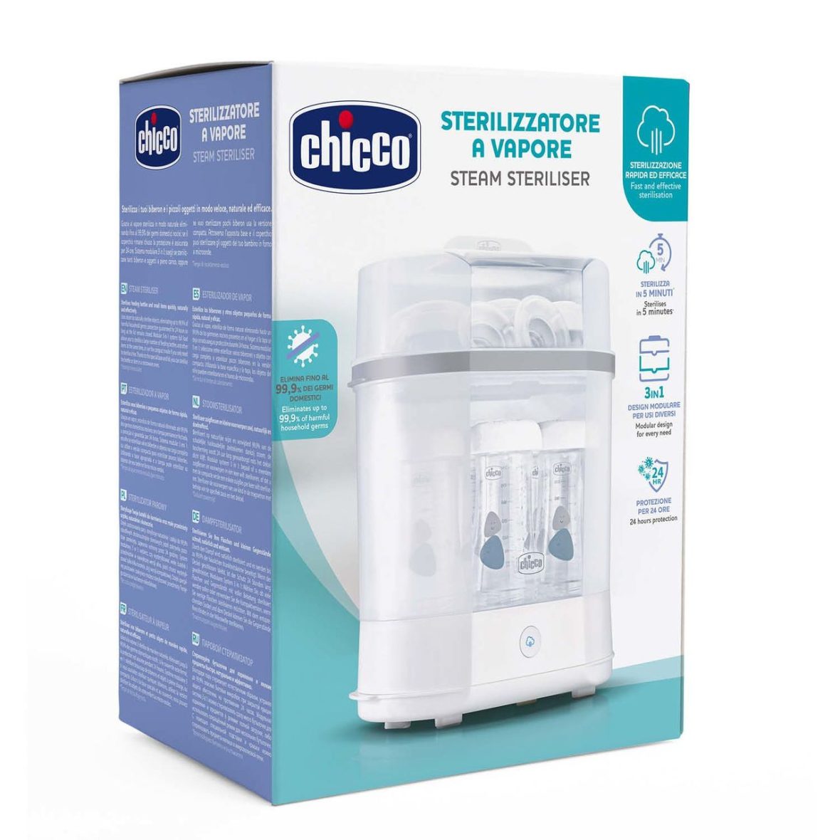 Sterilizzatore a vapore Chicco1