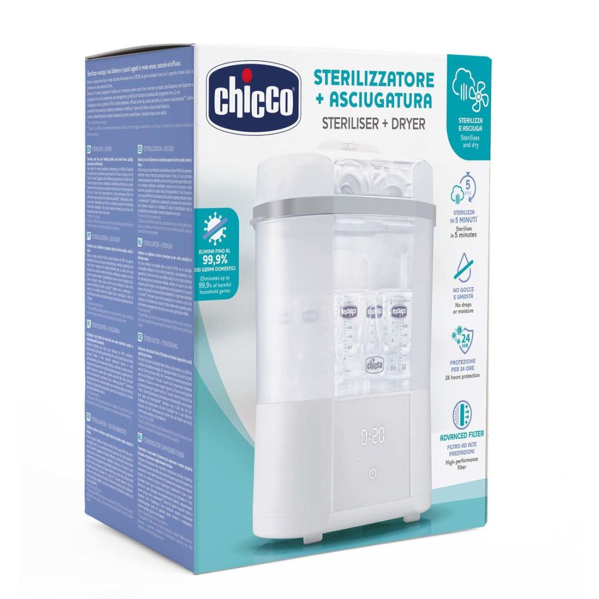Sterilizzatore con asciugatura Chicco10