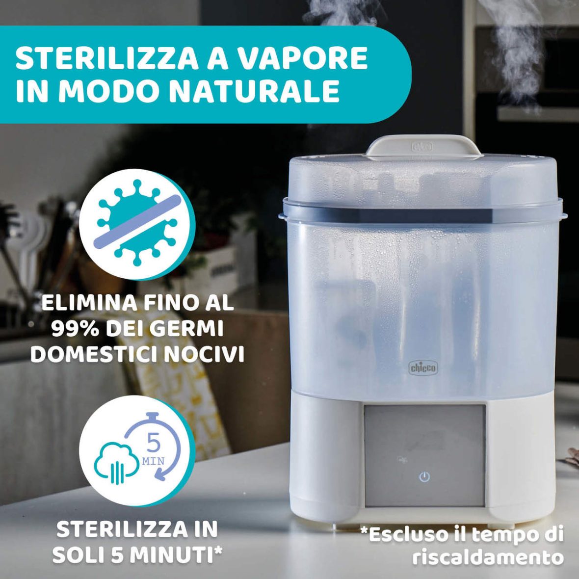 Sterilizzatore con asciugatura Chicco2