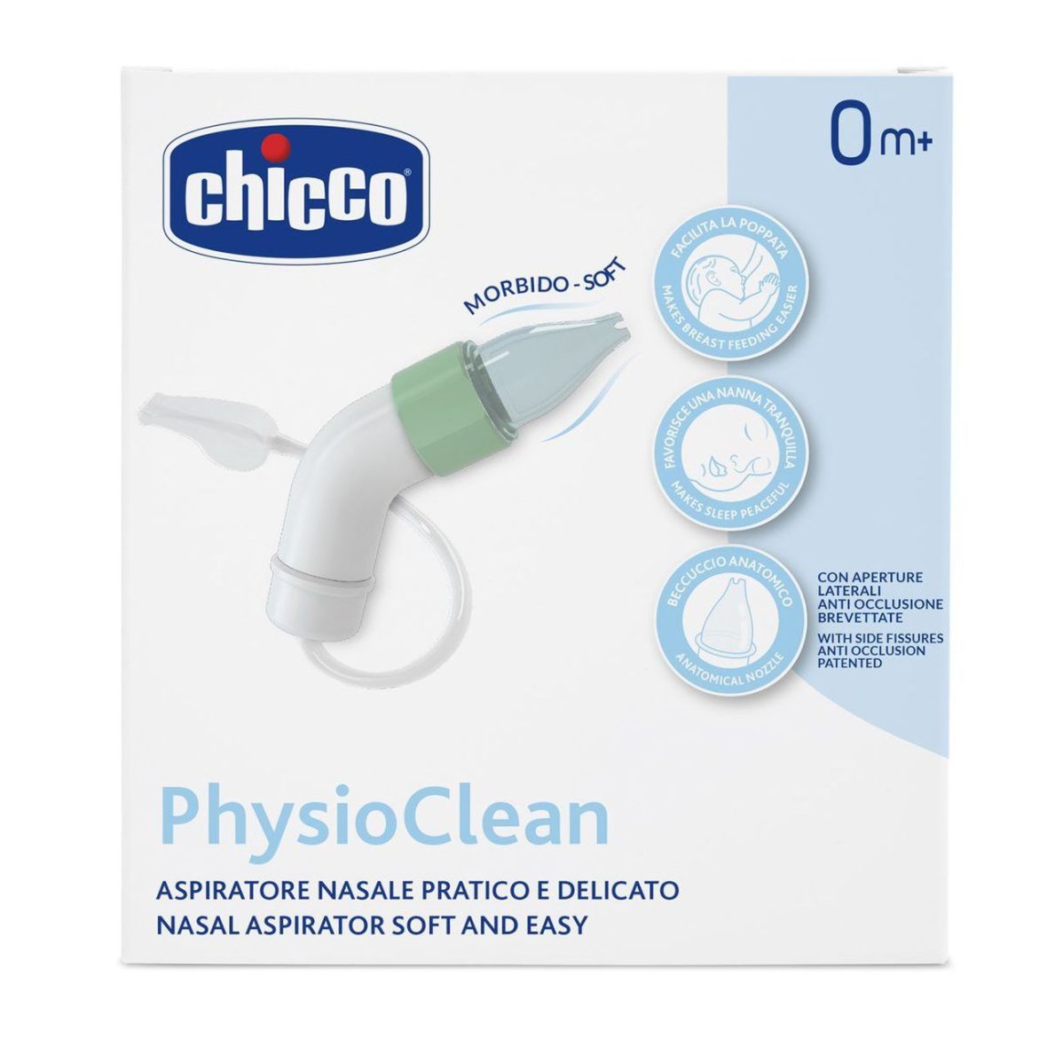 CHICCO Physioclean Kit Aspiratore Nasale + SOLUZIONE FISIOLOGICA