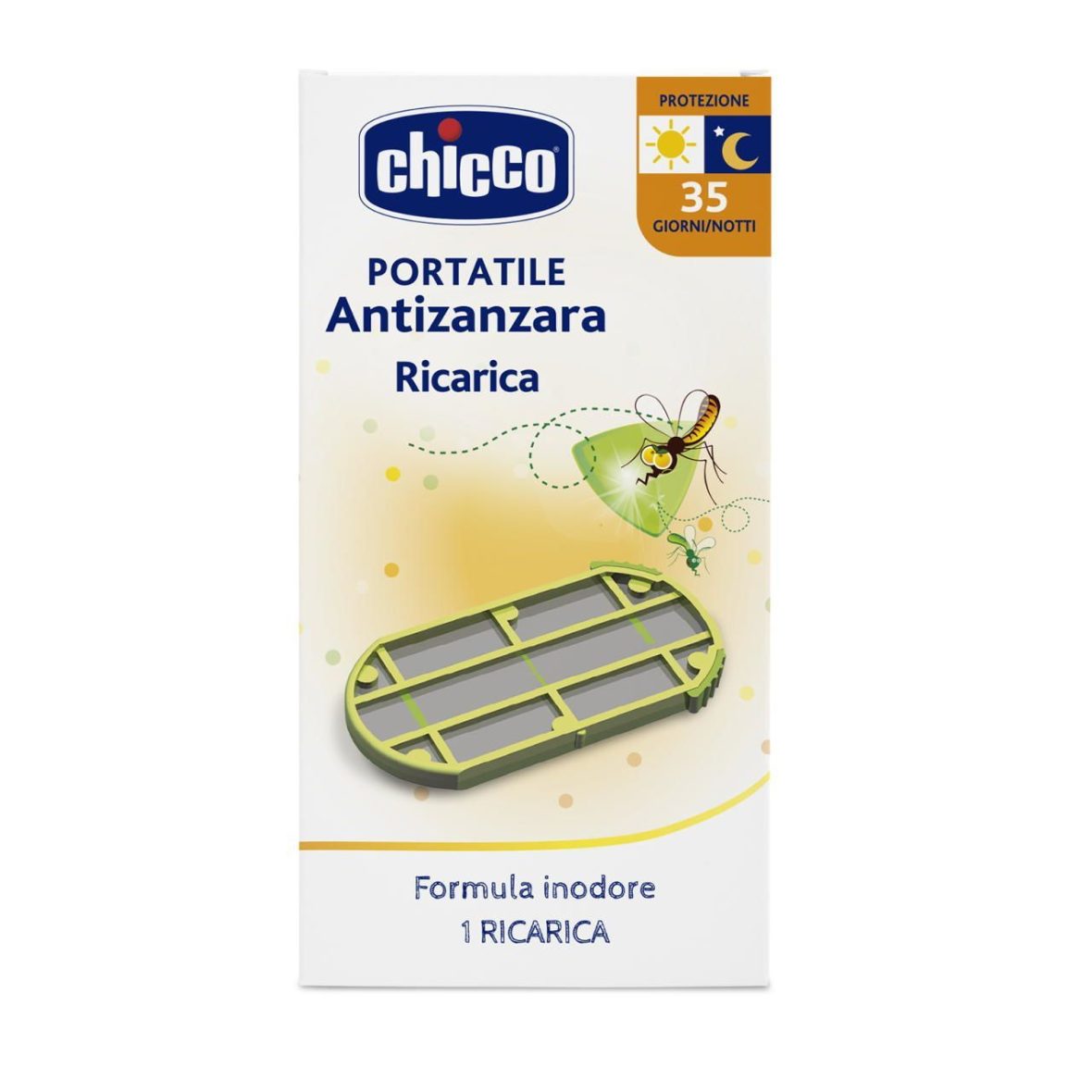 Ricarica dispositivo biocida