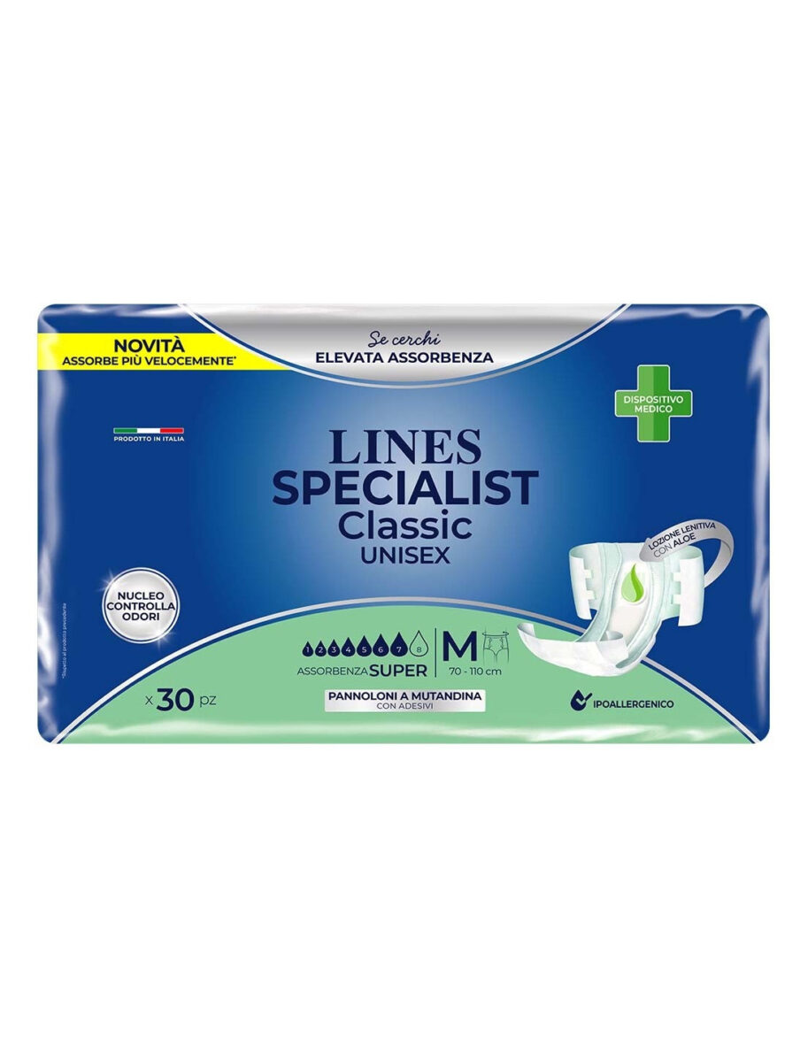 incontinenza-pannolone-mutandina-lines-specialist-classic-super-m